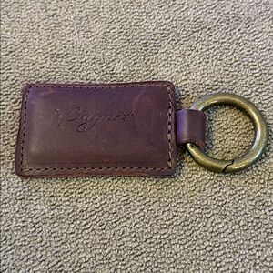 Bagnet Key Tag - Brown leather